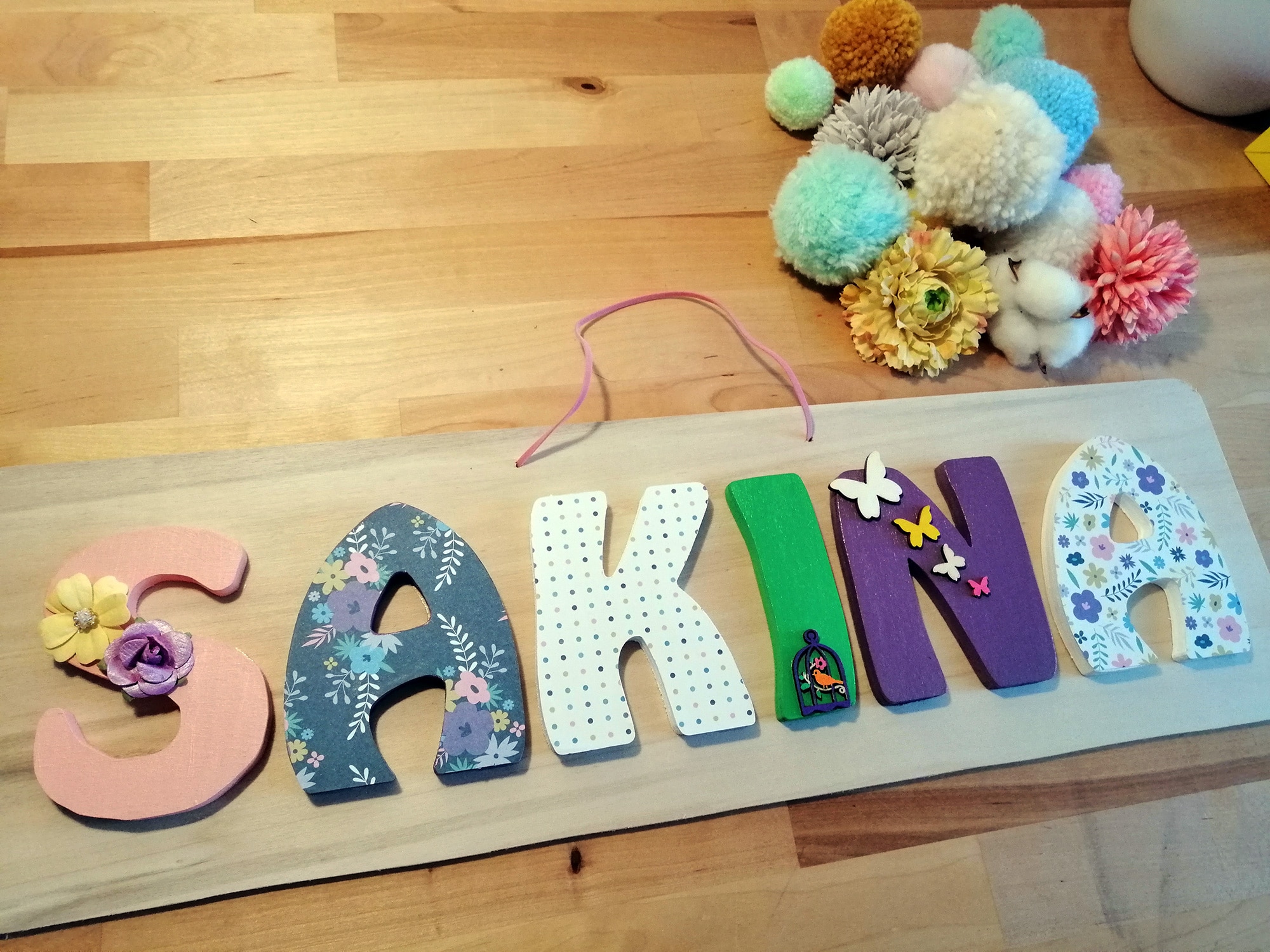 Sakina - Thème fleurie