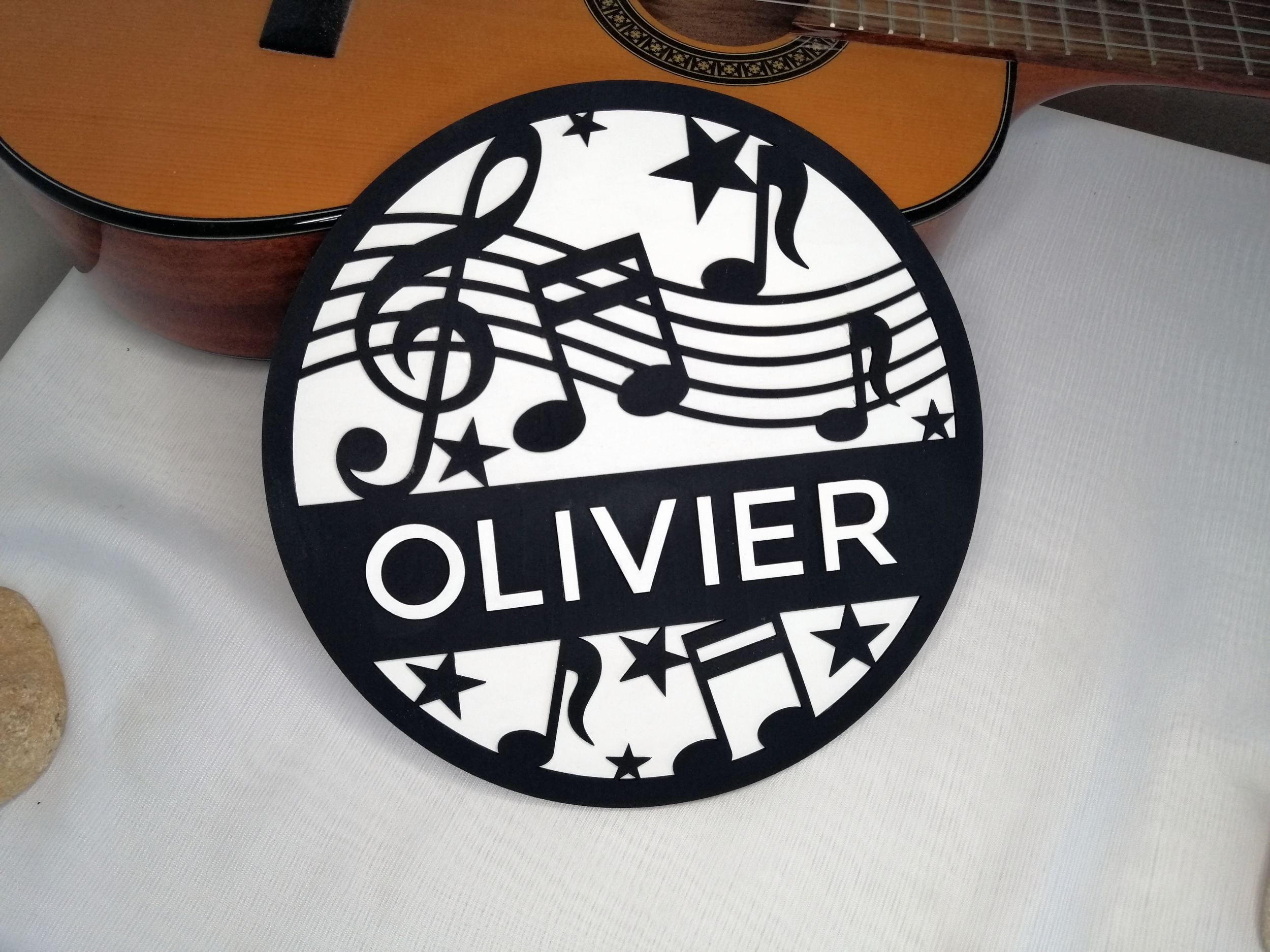 Couronne en bois - Musique