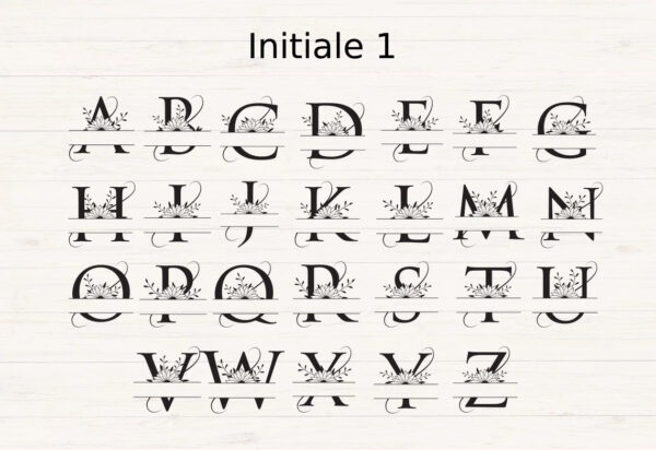 Initiales 1 Tournesol